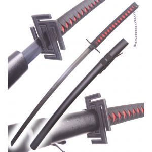 Bleach Bankai Ichigo Red V1 Sabre Epee Katana D&eacute;coration - Neuf