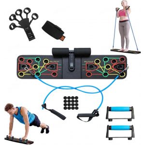 Push Up Board Plateau Fitness, Il Existe 5 Équipements De Fitness Différents Adapté À Tout Le Monde Kit Materiel Sport Maison, Pour Interieur, Exercice De Fitness En Plein Air - Neuf