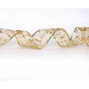 Guirlande lumineuse LED de 10 m pour sapin de No&euml;l &iquest; Couleur dor&eacute;e, lumi&egrave;res chaudes, fonctionne avec piles - Neuf