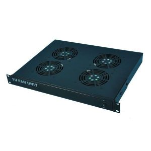Bloc 4 ventilateurs pour rack et baie de brassage 19'', Hauteur 1U - Neuf
