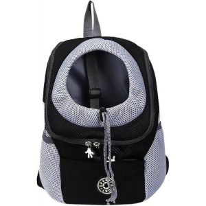 Sac À Dos Haut De Gamme Pour Chien Et Chat - Maille Respirante, Ajustement Réglable, Clip De Sécurité, Judas, Rangement Pratique - Parfait Pour Les Petits Animaux De Compagnie - Neuf