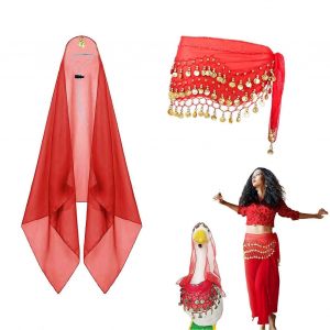 Tenues de Paques pour oies de porche, bandanas a paillettes, tenues de canard pour statue en ciment, figurines de jardin de 23 et 17 pouces - Neuf