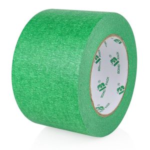 2 Rubans De Masquage Vert 75x50 M,Ruban Universel Pour Peinture Et Décoration Ruban Pour Peintres-Ruban De Masquage Facilement Amovible - Neuf
