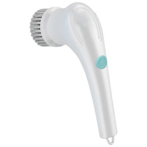 Nettoyeur Rotatif &Eacute;lectrique Power Cleaner Pour Toute La Maison Avec 5 T&ecirc;tes De Brosse De Nettoyage De Douche Rempla&ccedil;ables - Neuf
