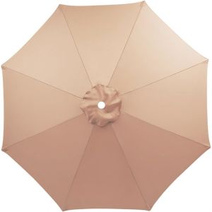 Auvent De Remplacement Pour Parasol 3.5m/3.0m/2.8m/2.7m/2.5m/2.3m/2m 6/8 Baleines,Toile De Parasol Déporté Remplacement Pour Cour,Jardin,Plage,Protection Uv.[F157] - Neuf