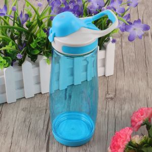 Hjlian Bouteille D'eau En Plastique Etanche De Grande Capacite Pour Sports De Plein Air De 900 Ml (Bleue) - Neuf