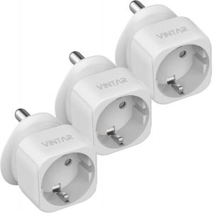 JGD-3PC Adaptateur de Voyage France vers Afrique du Sud, Adaptateur de Prise Europe vers Afrique du Sud pour Afrique du Sud, Mozambique, Bhoutan, Namibie, Botswana, Certification CE Type M - Neuf