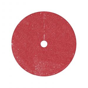 Jupe de sapin de No&euml;l rouge de 76 cm, orn&eacute;e de paillettes et de velours, id&eacute;ale pour d&eacute;corer votre sapin pendant les f&ecirc;tes de fin d'ann&eacute;e, Thanksgiving et autres &eacute;v&eacute;nements. - Neuf