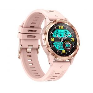 Montre Connect&eacute;e W32 Avec Moniteur De Fr&eacute;quence Cardiaque Bluetooth De 1,32 Pouce - Neuf