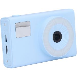 CHECARZHN--NO1-Appareil Photo Numérique Pour Enfants, Appareil Photo 48 Mp 4K, Appareil Photo Compact Avec Zoom Numérique 16X Et Carte Mémoire De 32 Go Pour Enfants, Étudiants, Adolescents, - Neuf