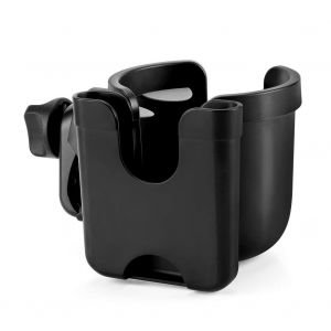 Poussette Porte-Gobelet Avec De Titulaire Téléphone, En Vélo, Porte-Gobelet, Poussette, Porte-Gobelet, 2-En-1 Universelle Téléphone Porte-Gobelet Pour Poussette, Un Vélo, En Fauteuil Roulant - Neuf