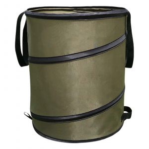 Sac a dechets de jardin, sac poubelle pliable pour le jardin, le camping et la collecte des feuilles mortes (L) - Neuf