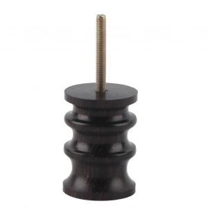 Tige Polie &Eacute;lectrique Bois De Santal Bricolage Fait &Agrave; La Main En Cuir Outil De Polissage Artisanal (T&ecirc;te Plate) - Neuf