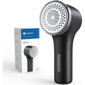 MEVRONISSHOP-Rasoir &eacute;lectrique rechargeable pour enlever les bouloches - Pour enlever les peluches et les boules de peluches des v&ecirc;tements, du rembourrage, de la literie - Neuf