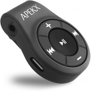 Clip Adaptateur Audio Bluetooth Pour Casque, Casque, Haut-Parleur, Récepteur Sans Fil Avec Micro Pour Appels Mains Libres Et Musique - Neuf