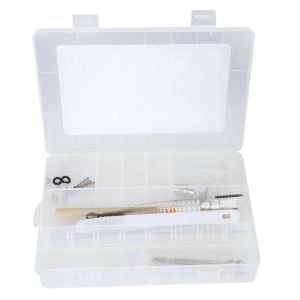 Kit de nettoyage pour pistolet a peinture pneumatique, brosse de nettoyage pour aerographe, outils a aiguilles - Neuf