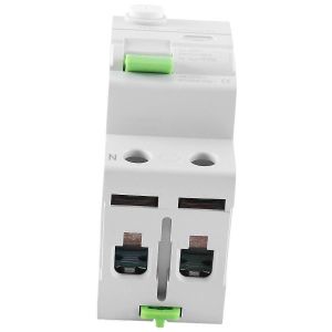 AC 2P 6KA RCCB RCD 230V Disjoncteur à courant résiduel Disjoncteur différentiel Interrupteur de sécurité TORD4-63 - Neuf