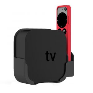 Étui de protection ABS pour Apple TV 4K 2/3/4/5/6,lecteur multimédia Isabel,télécommande,support mural,support de berceau - Type Black - Neuf