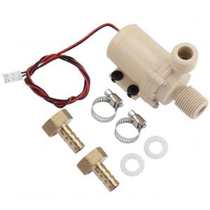 DC 12V Solaire Pompe &agrave; Eau Submersible Chaude Pompe de Circulation d'Eau pour le Refroidissement des Syst&egrave;mes Durables, &eacute;conomes en &Eacute;nergie, Design Compact - Neuf