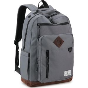 Sac à Dos Homme Sac a Dos Ordinateur pour 15,6/17 Pouces Sac a Dos Femme Travail avec Multi-Poches Voyage pour Cartable College pour École-16L.[T303] - Neuf