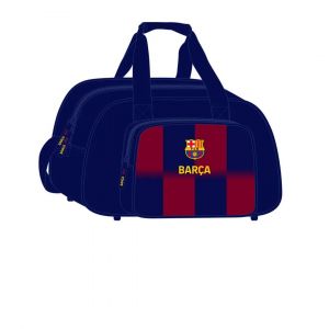 Sac de sport FC Barcelone bleu et bordeaux 40x24x23 cm bandouli&egrave;re r&eacute;glable - Neuf