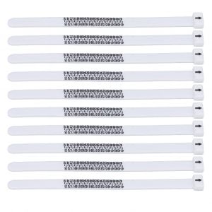 10 Pieces De Baguier Reutilisable, Outil De Mesure Pour Bagues, ... - Neuf