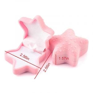 1 Pi&egrave;ce Belle Bo&icirc;te &Agrave; Bijoux En Velours Conteneur Bague De Mariage Bo&icirc;te Pour Boucles D'oreilles Collier Bracelet Affichage Bo&icirc;te Cadeau Support 16 Styles - Neuf