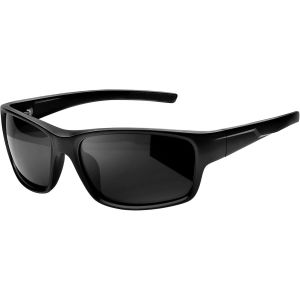 Lunettes De Soleil Sport Polarisées Homme Femme Enveloppantes Rectangulaires Ultra-Légères Uv400 - Neuf