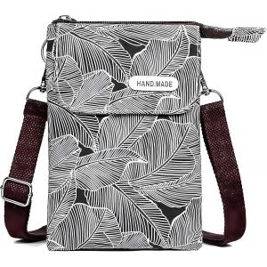 RFCBC-Pochette Bandoulière Femme, Sacoche Mini Sac, Pochette Téléphone Portable pour Vie Quotidienne, Travail de Bureau, Voyages, Vélo - Neuf