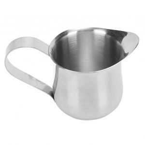 Pichet À Mousse De Lait En Acier Inoxydable Tasse À Mousse De Lait Ergonomique Pichet À Vapeur Pour Café 2oz - Neuf