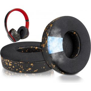 KAL-Gel De Refroidissement Mousse Coussin Coussinets Pour Beats Solo 2 & Solo 3 Sans Fil On-Ear Casque, Coussinets D'Oreille Avec Mousse Isolante Haute Densité Pour Réduire Le Bruit - Neuf