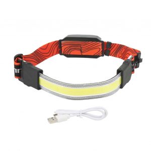 Lampe Frontale Led Lumière Forte Usb Lampe De Pêche Rechargeable Pour Les Activités De Plein Air - Neuf