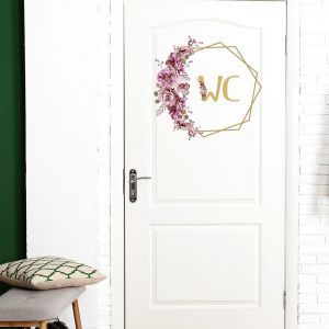 Lot de 2 stickers muraux amovibles en forme de n?ud papillon violet pour la d&eacute;coration de la chambre et du salon - Neuf