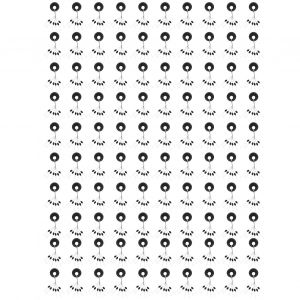 Lot De 100 Bouchons De Ligne Flottants En Forme D'olive, Accessoires De Peche Noirs - Neuf