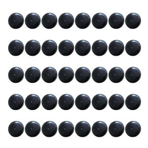 40pcs Meubles De Patio En Fer Forgé Glisse 1 1/2 Ronde Chaise D'extérieur Protection Des Jambes Couverture Sol Prot - Neuf