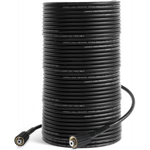 MEVRONISSHOP-Tuyau d'extension pour Nettoyeur Haute Pression,3200 PSI 30M Tuyaux de Remplacement pour nettoyeur haute pression Kit De Flexible Nettoyage avec Standard M22-14 Femelle Connexion - Neuf