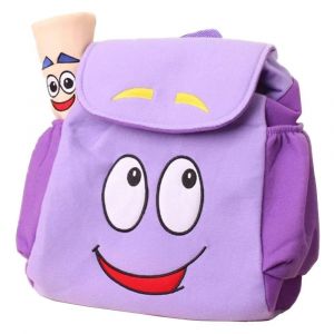 Sac à dos Dora Explorer,sac de sauvetage avec carte,jouets préscolaires,cadeaux de Noël violets - Type Purple - Neuf