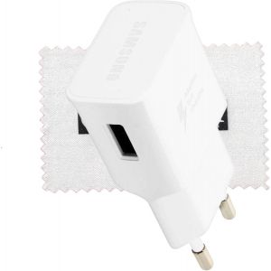 Eryi-Chargeur D'origine Pour Ep-Ta200 Pour Samsung Galaxy A16 A15 A14 A13 A53 A52s A54 A55 A42 A34 A33 A71 A72 M53 M23 M13 S8+ S9plus S10 S10e (Câbles De Charge Non Inclus) Avec Chiffon De Nettoyage - Neuf