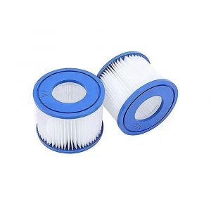 Paquet de 2 cartouches filtrantes pour spa Lay-Z-Spa Bestway Flowclear Taille VI - Neuf