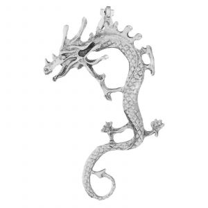 Dragon Ear Clip Metal Ear Cuff Women Non-Piercing Earring Teen Girls Costume Accessory - Neuf