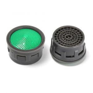 1/2/5pcs Robinet Aérateur Filetage Femelle Buse Filtre Adaptateur D'économie D'eau Abs Bubbler Noyau Intérieur Salle De Bain Cuisine Robinet Pièces - Neuf