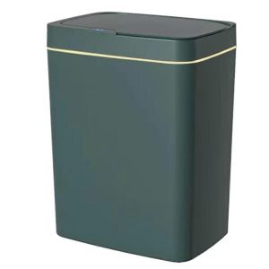Poubelle intelligente &eacute;troite sans contact Smart Home 15L Ensachage automatique Poubelle &eacute;lectronique Bathr - Neuf