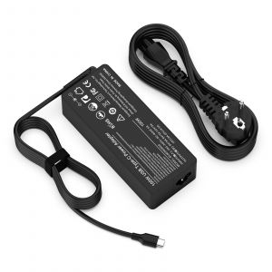 Chargeur USB C 100W 90W Alimentation pour Macbook Pro/Air,Lenovo Thinkpad/Yoga,HP Spectre,Huawei Matebook Pro,Xiaomi Air,Dell,ASUS,Acer,Chromebook Universel Type-C Ordinateur Portable Adaptateur - Neuf