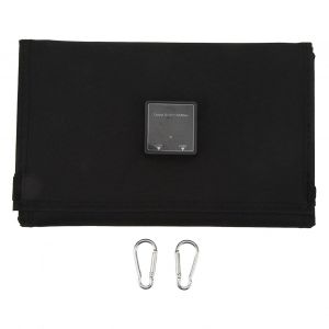 Sac Solaire Pliant 30w 5v, Chargeur De Panneau Solaire Portable Avec Double Sortie Usb Pour TéLéPhone Portable Voyage Camping - Neuf