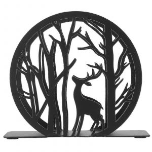 Arbre d'élan creux Porte-serviette Porte-mouchoir en métal Porte-serviettes de rangement Porte-serviettes en métal - Neuf