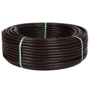 Dripline Haute Qualité Kit Irrigation goutte-à-goutte Espacement 33 cm 16mm (16mm/2.0 LPH, 50m+accessories, Noir) - Neuf