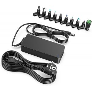 Chargeur Universel 12 V 5A, Connecteur 5,5 X 2,1 Mm Avec 10 Embouts Cc Pour Rubans Led, Appareils Photo, &Eacute;crans D'Ordinateur, Moniteurs, Haut-Parleurs Et Autres Appareils - Neuf