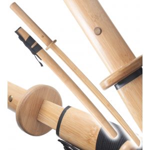 Danzan Katana en Bois Epee Sabre Katana Japonais Epee - Lame Bois D&eacute;coration - Neuf