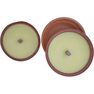 ERYI- Bougie Flottante, Cire De Paraffine Blanc, 4.5Cm L X 4.5Cm W X 3Cm H Sans Parfum Lot De 20 - Neuf