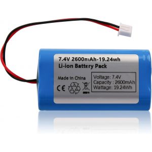 7.4V 2600mAh Batterie Rechargeable au Lithium-ION avec connecteur XH2.54 - Neuf